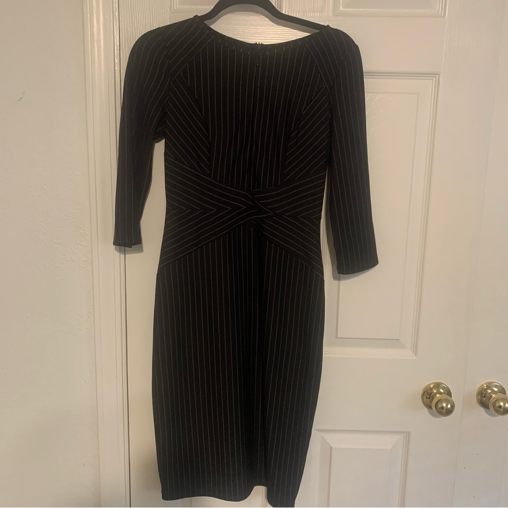 Beautiful pinstripe pre-loved dress!